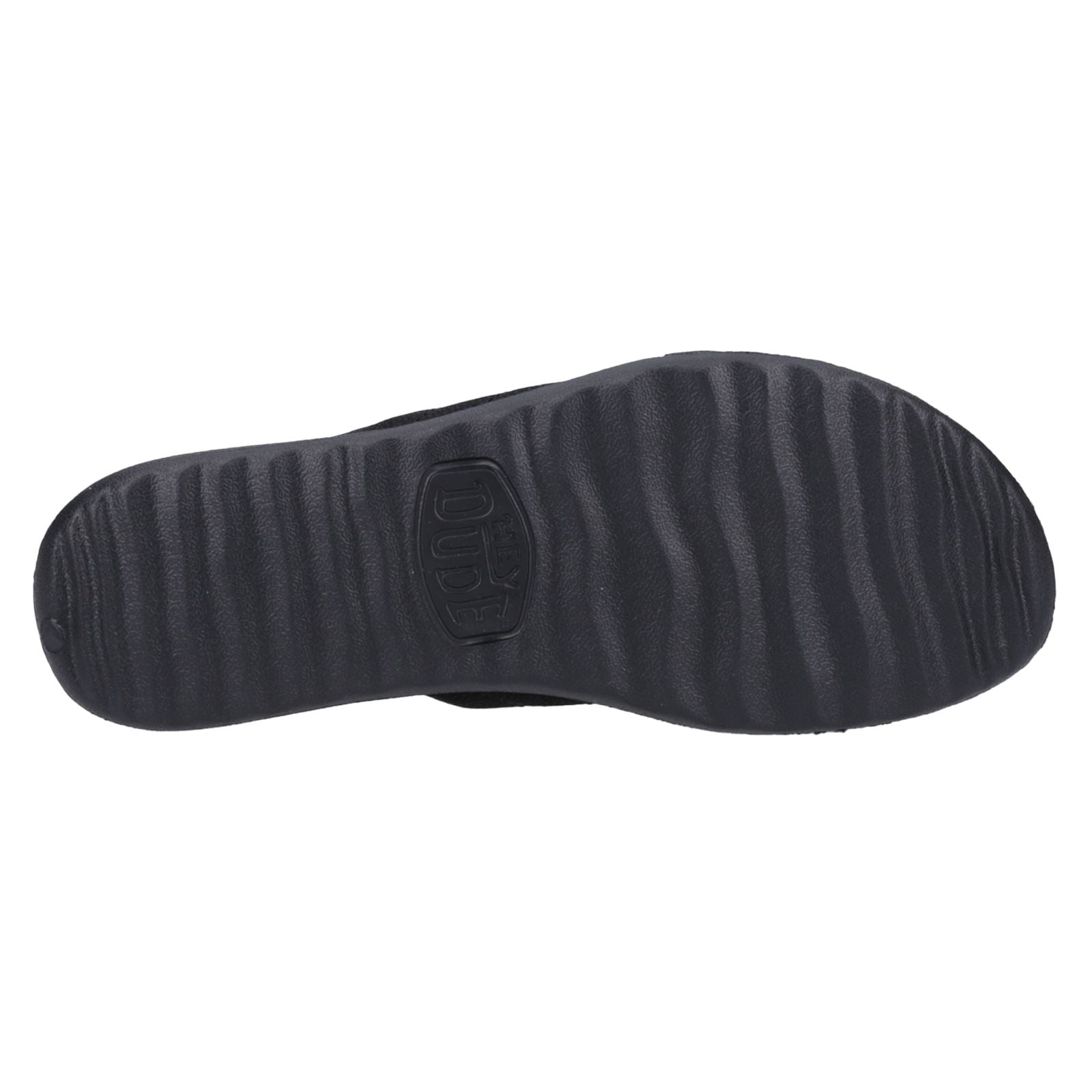 HEYDUDE Christi Slide Distressed Damen Schwarze Farbe Sandalen
