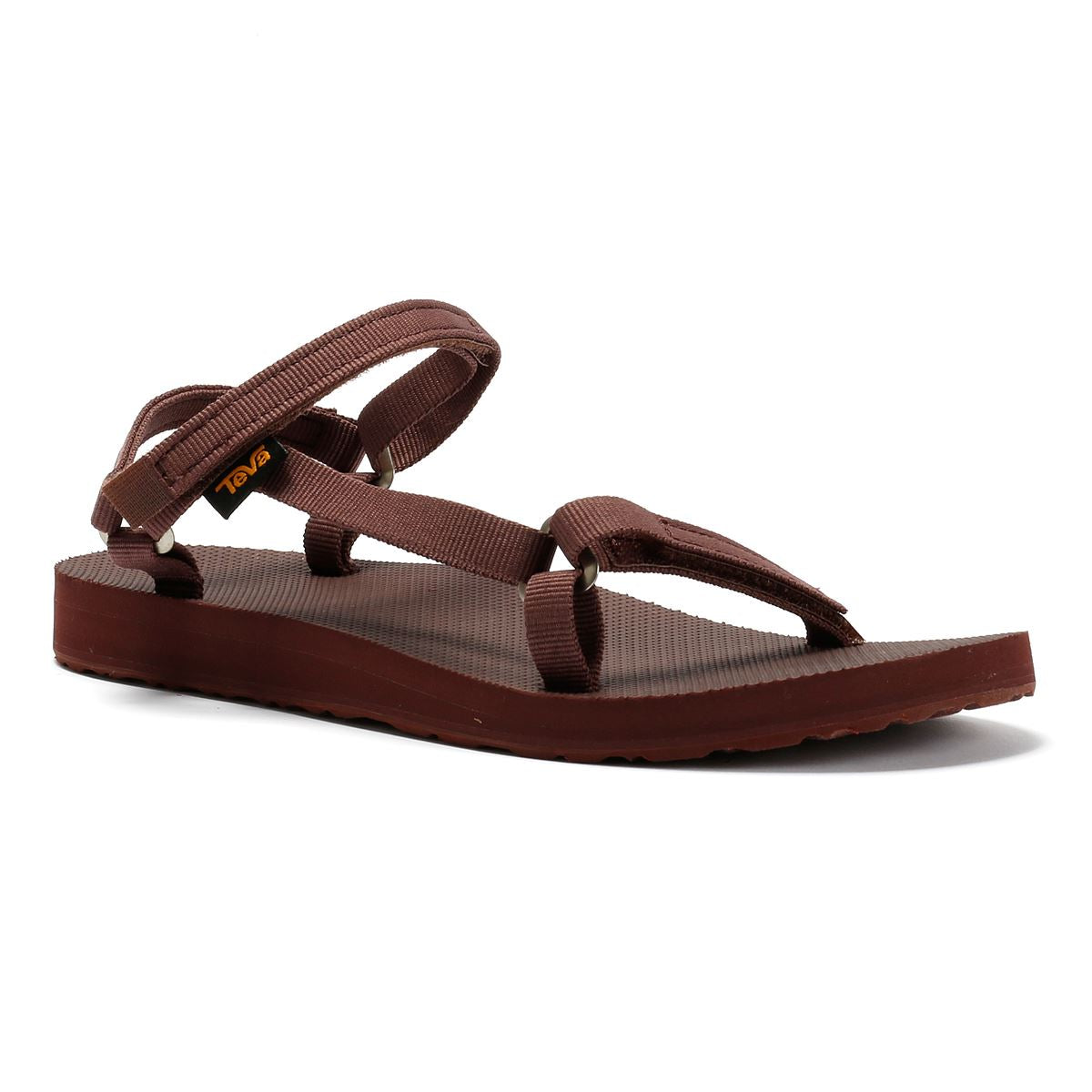 Teva Original Universal Slim Damen Rote Sandalen
