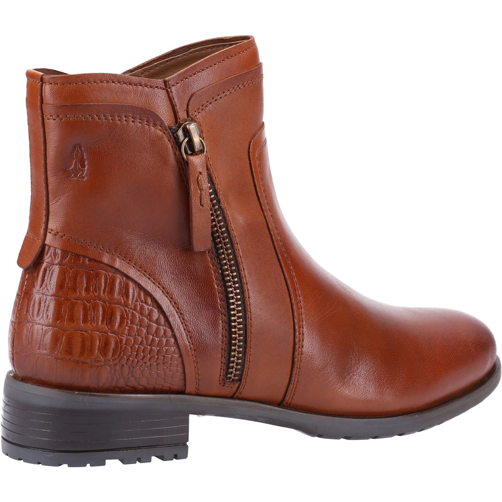 Hush Puppies Scarlett Damen Stiefel aus Leder in Tan