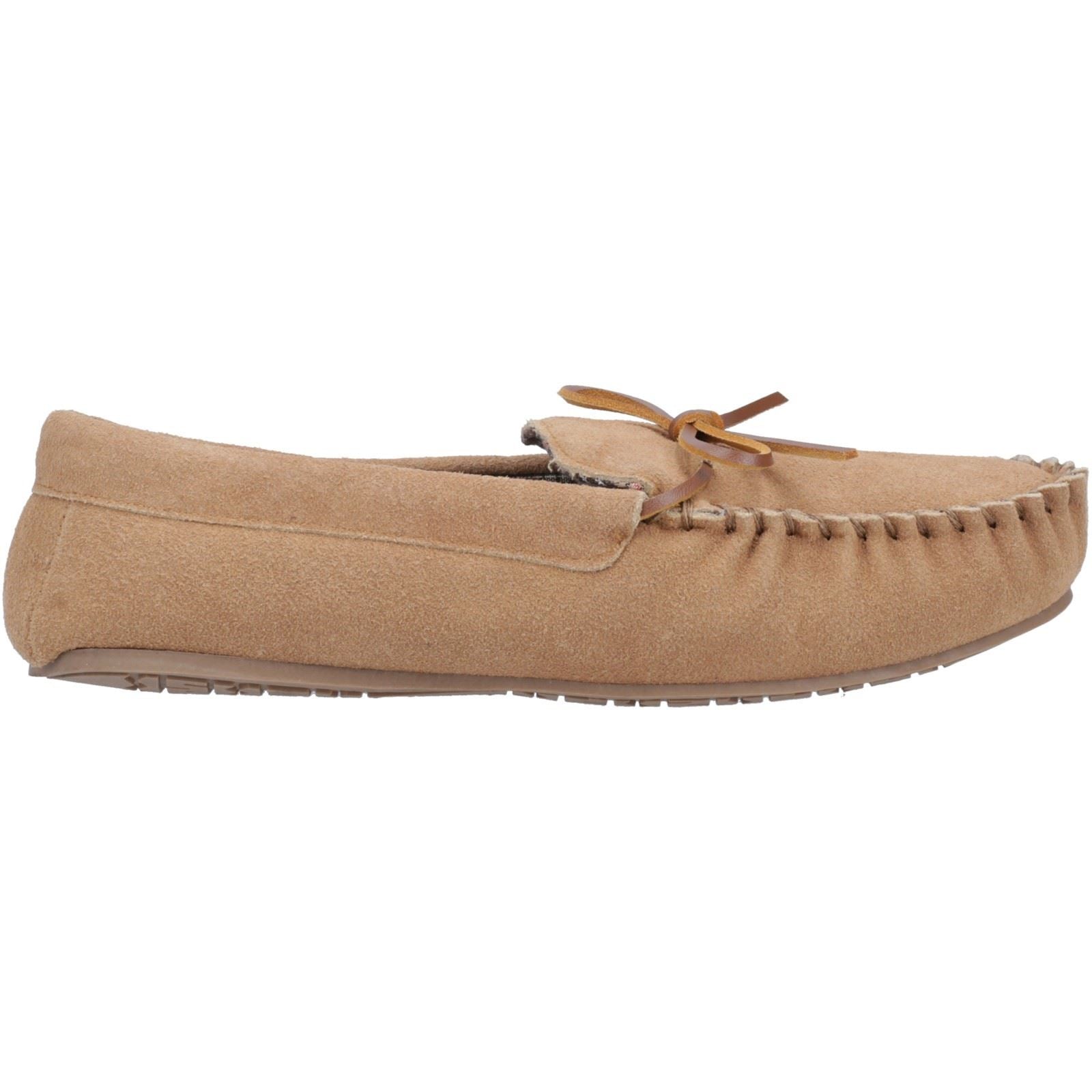Hush Puppies Clyde Wildleder Herren Tan Hausschuhe