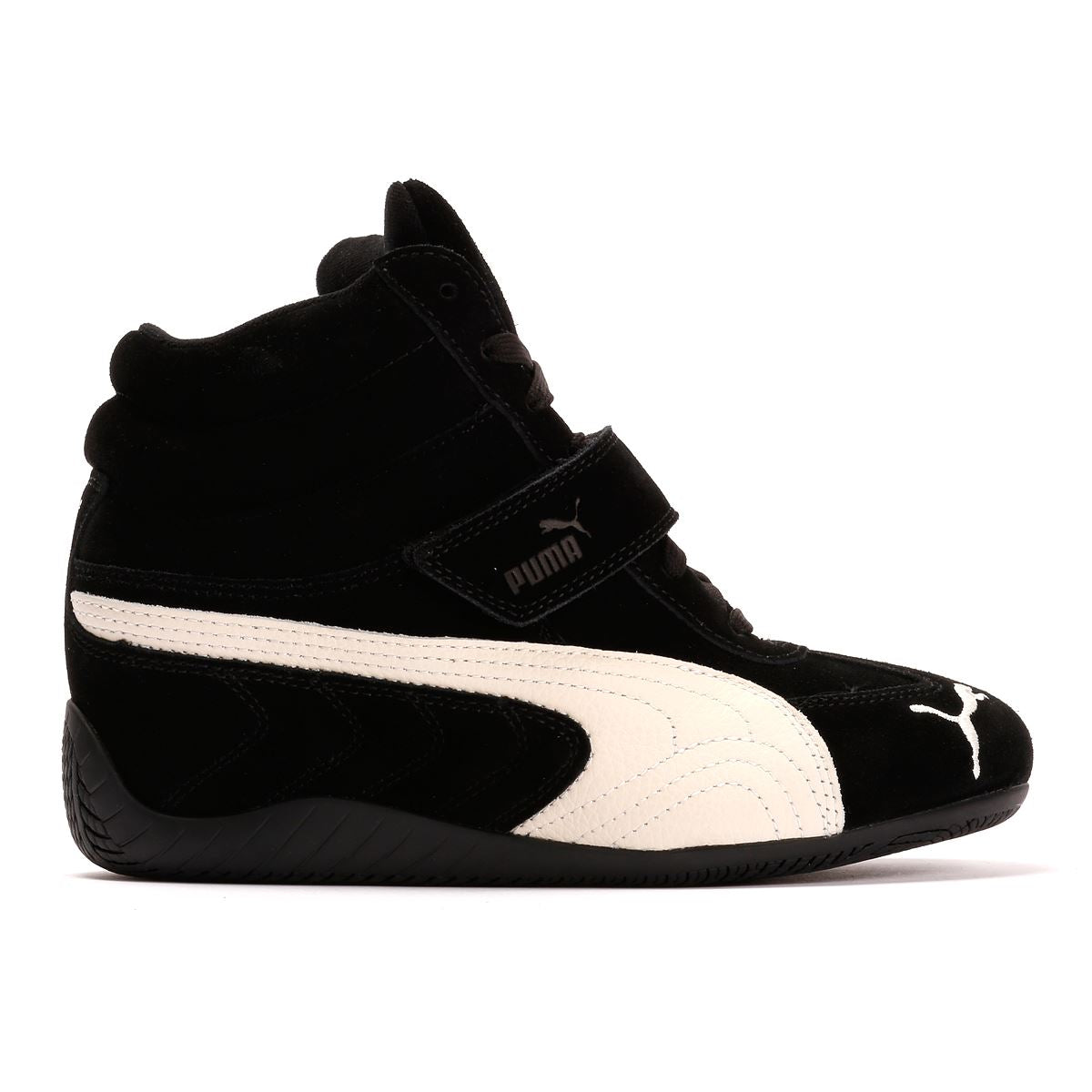 Puma Speedcat Wedge OG Wildleder Damen Schwarz Sneakers
