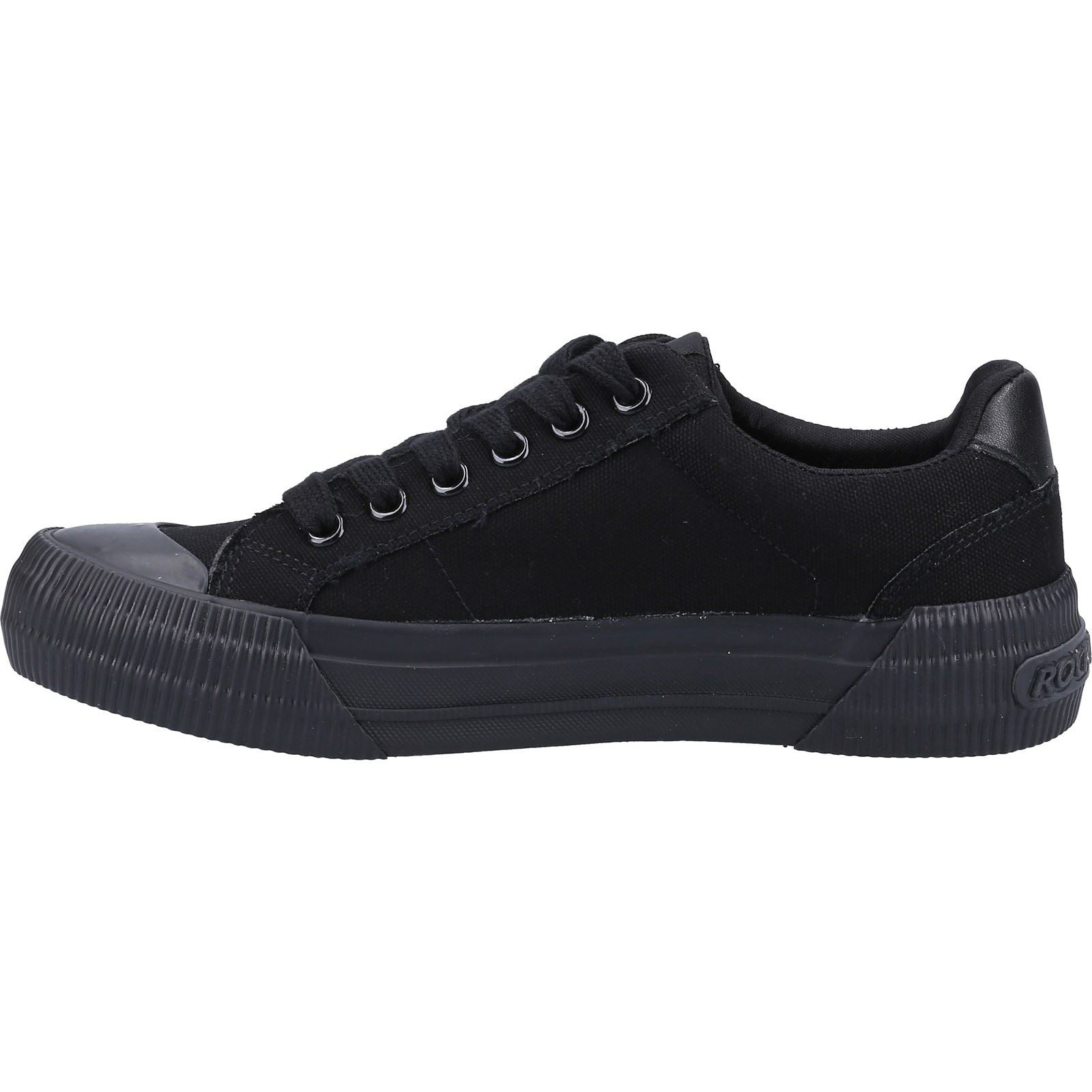 Rocket Dog Cheery Stoff Damen Schwarz Sneakers