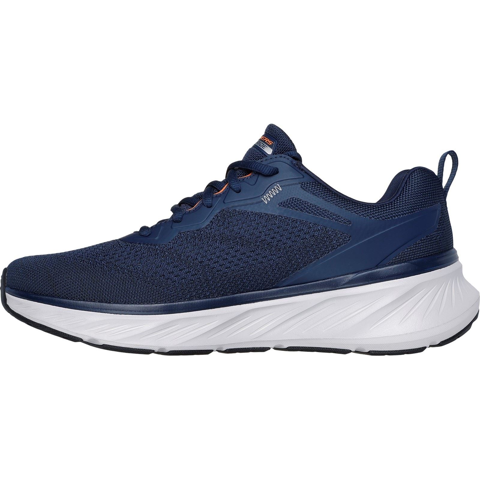 Skechers Edgeride Exxo Herren Sneaker In Marineblau/Orange