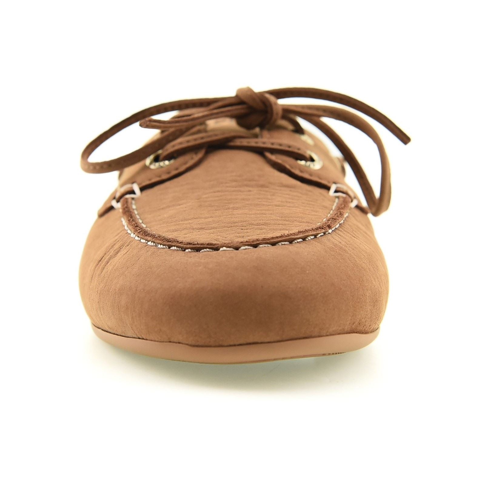 Sperry Slimboat Leder Damen Tan Mules