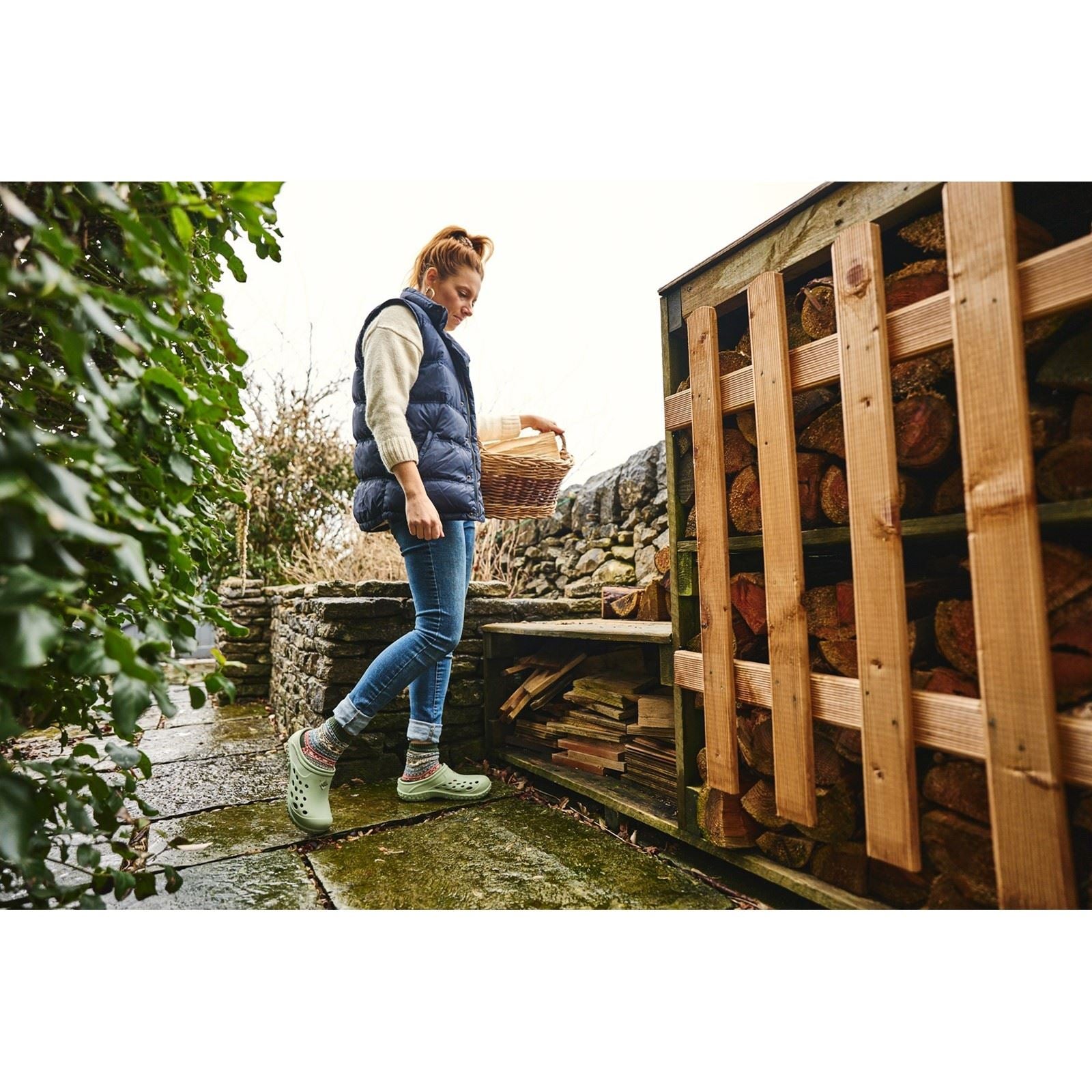 Muck Boots Muckster Lite Grüne Clogs Von Resida