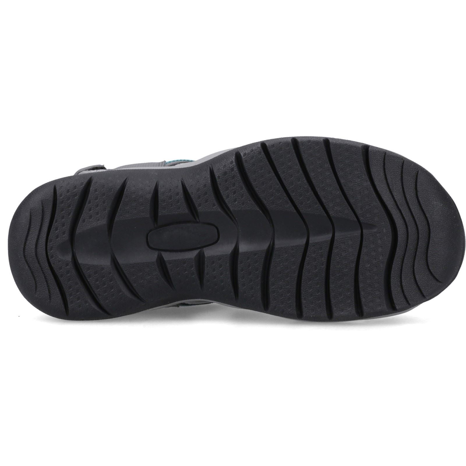 Hush Puppies Panama Sandal Textile Damen Graue Sandalen