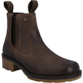Hunter Iona Damenstiefel Aus Braunem Leder