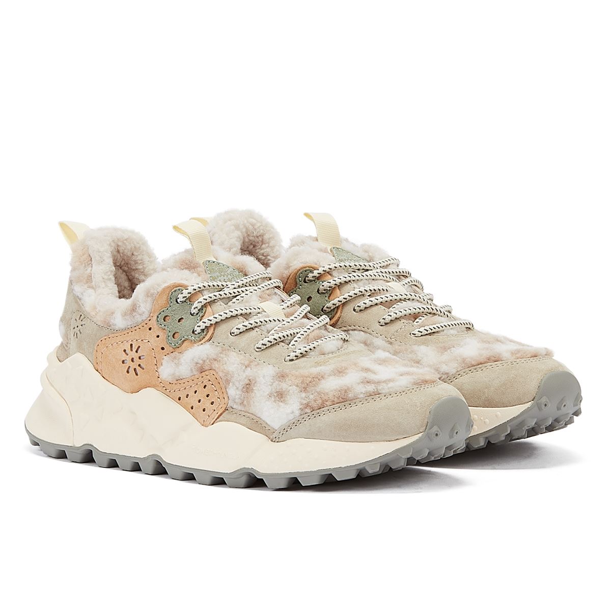 Flower Mountain Kotetsu Damen Graue Turnschuhe
