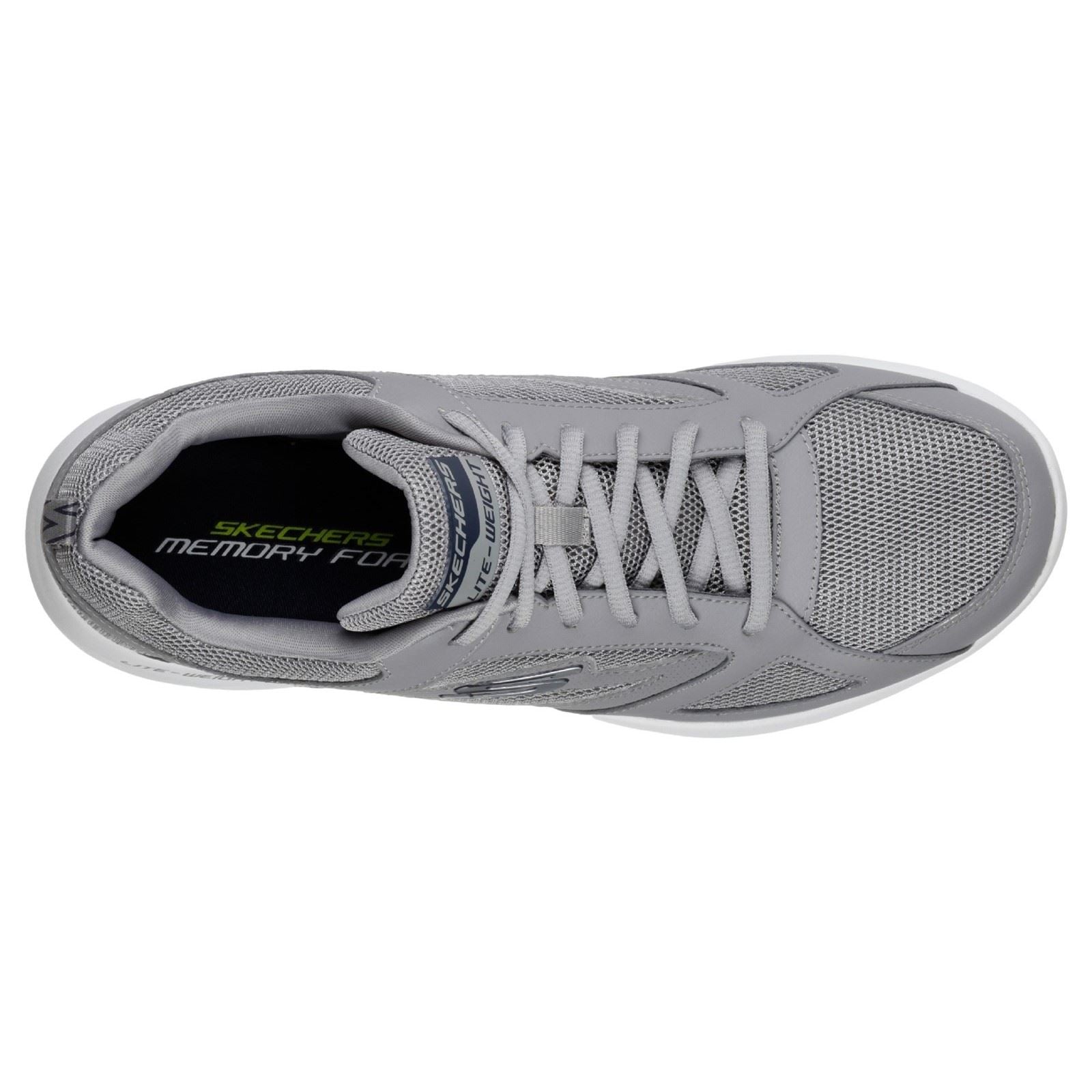 Skechers Dynamight 2.0 Netz-Herrenschuhe In Grau