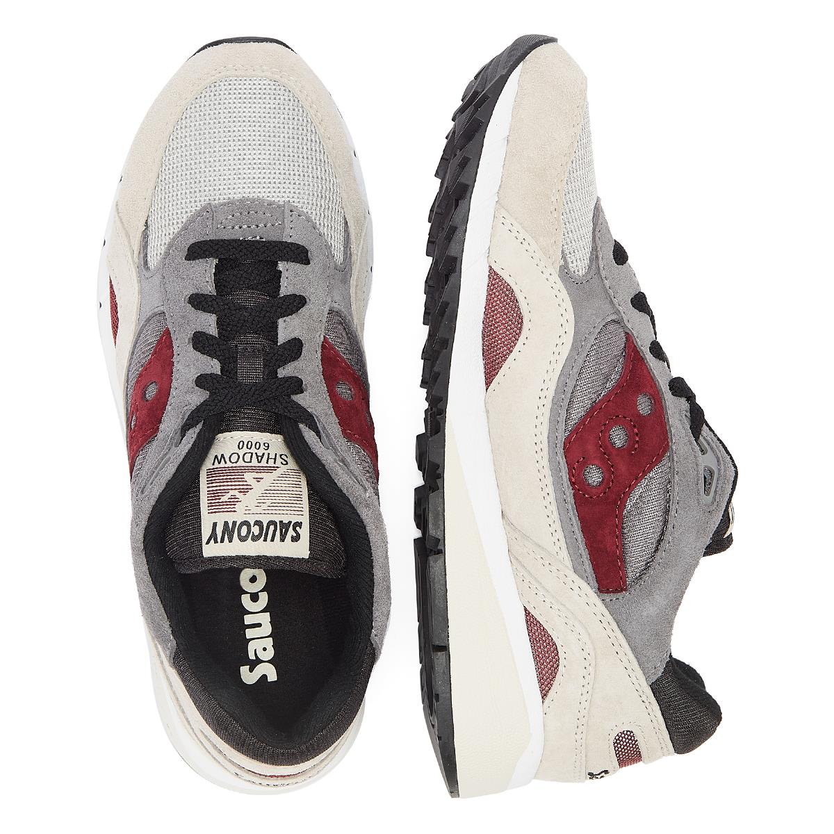 Saucony Shadow 6 Graue Turnschuhe
