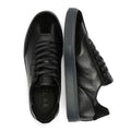 Clae Deane Herren Schwarz Leder Sneakers