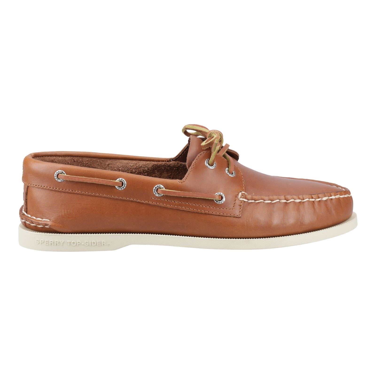 Sperry Authentic 2 Eye Herren Bootsschuhe Aus Leder In Beige