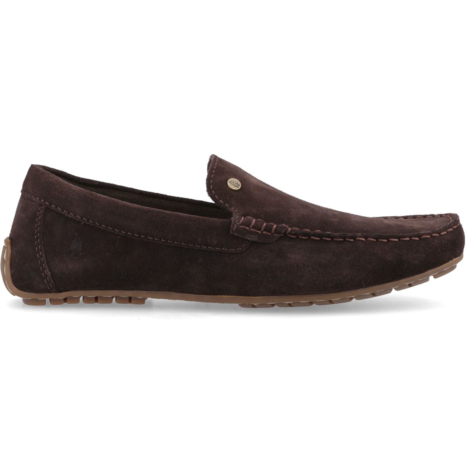 Hush Puppies Ralph Suede Leder Herren Braune Loafer