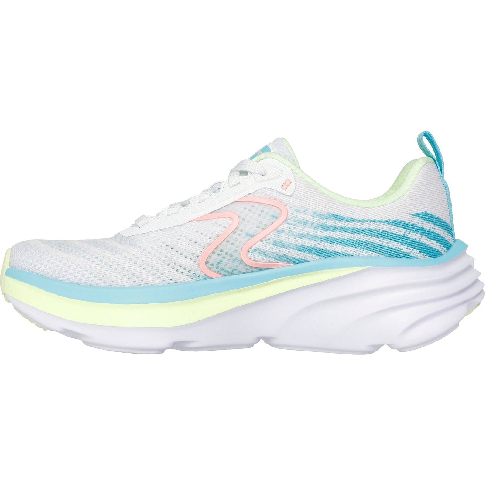 Skechers Performance D'Lux Vapor Cool Breeze Textile Damen Weiß/Multi Sneakers
