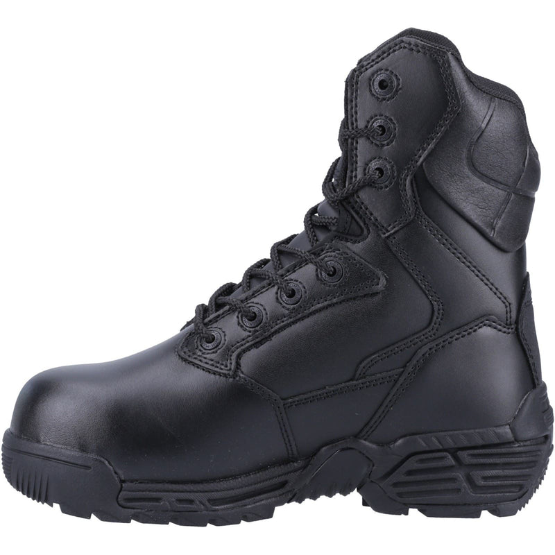 Magnum Stealth Force Acht Komma Null Leder Schwarze Sicherheitsstiefel