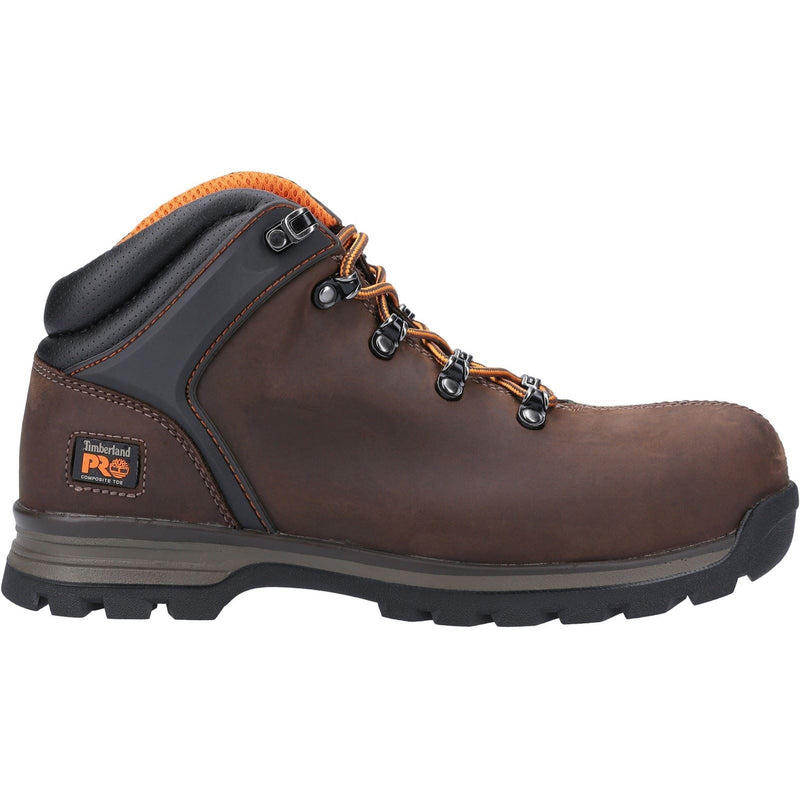 Timberland Pro Splitrock Ct Xt Leder Braune Sicherheitsstiefel