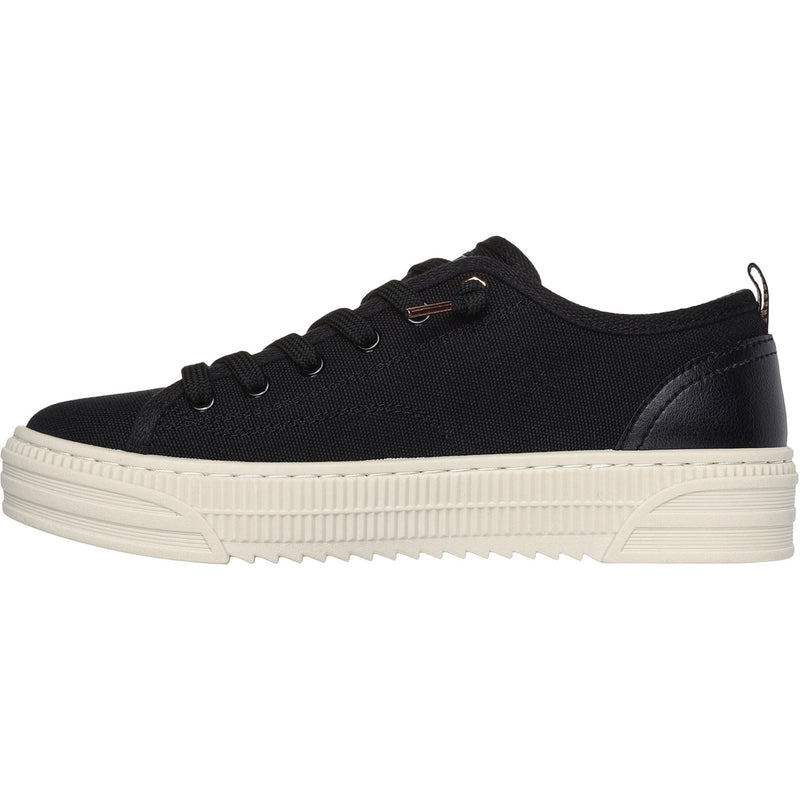 Skechers BOBS Copa Textile Damen-Sneaker In Schwarz