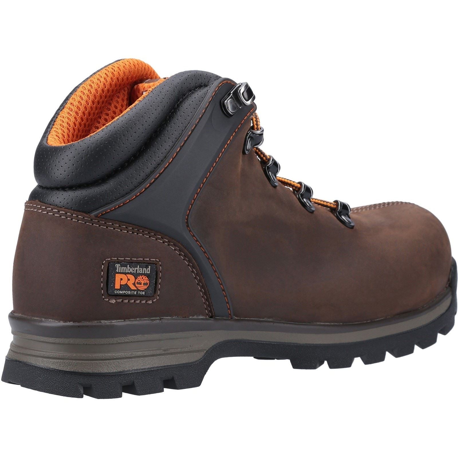 Timberland Pro Splitrock Ct Xt Leder Braune Sicherheitsstiefel