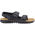 Birkenstock Kano Synthetische Herrenschwarz Sandalen