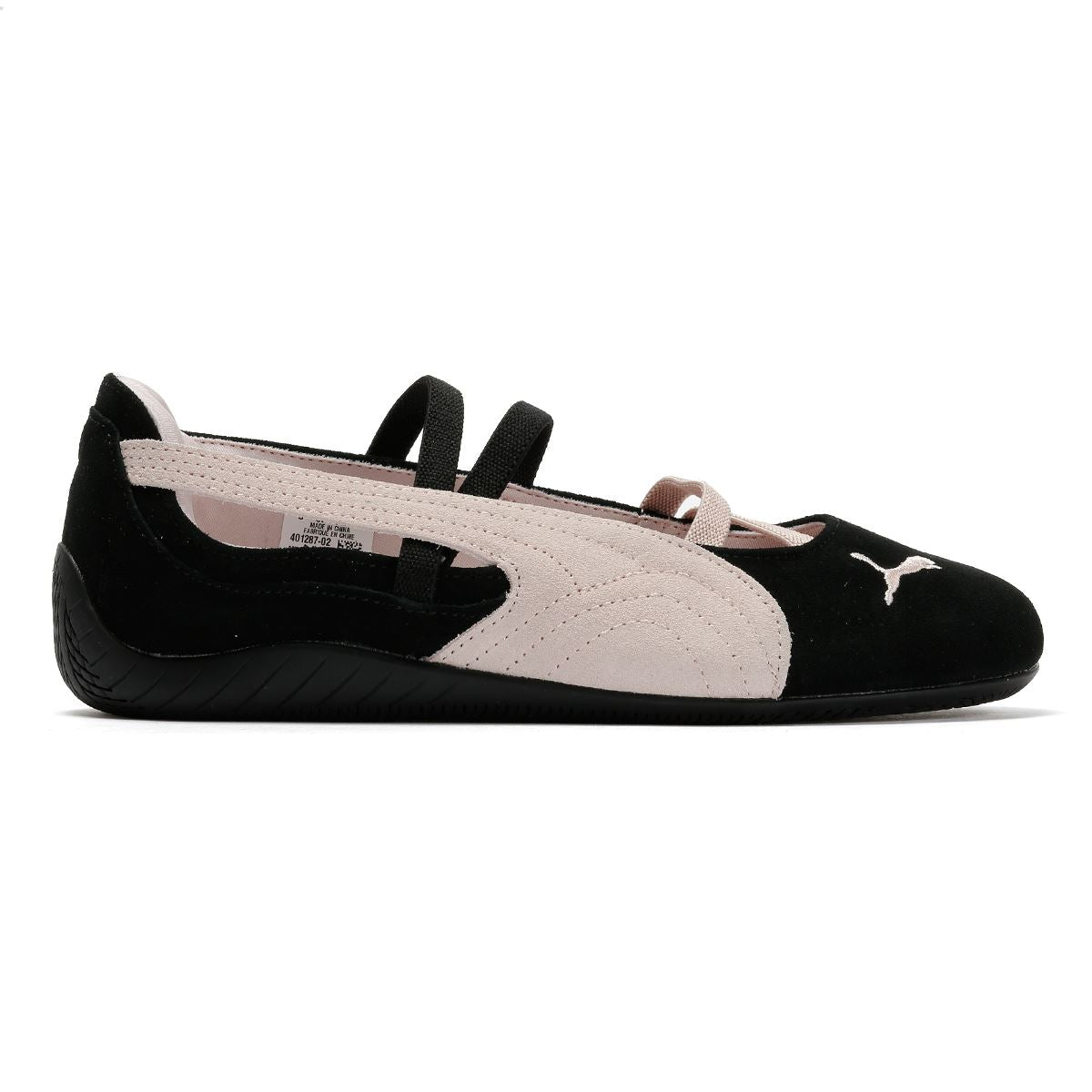 Puma Speedcat Ballet SD Wildleder Damen Schwarze Schuhe