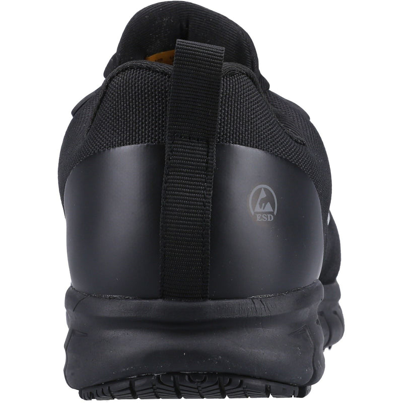 Skechers Workwear Sure Track Jixie Textil Damen Schwarze Sicherheits Sneakers