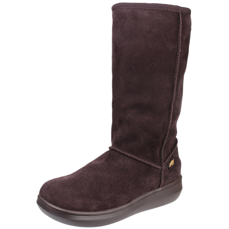 Rocket Dog Sugardaddy Wildleder Damen Schokoladenstiefel