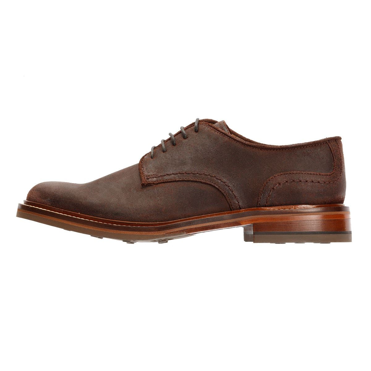 Chapman & Moore Plain Derby Country Herren Leder Braune Schnürschuhe