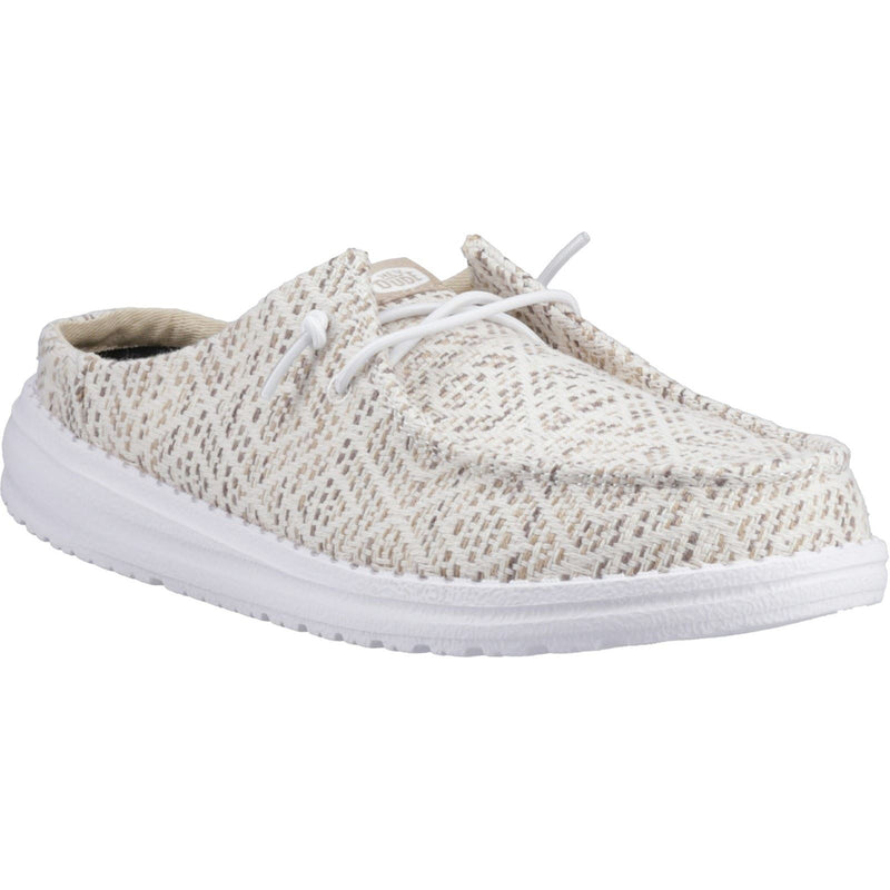 HEYDUDE Wendy Slip Surf Baja Polyester Mischung Damen Tan/Multi Pantoletten