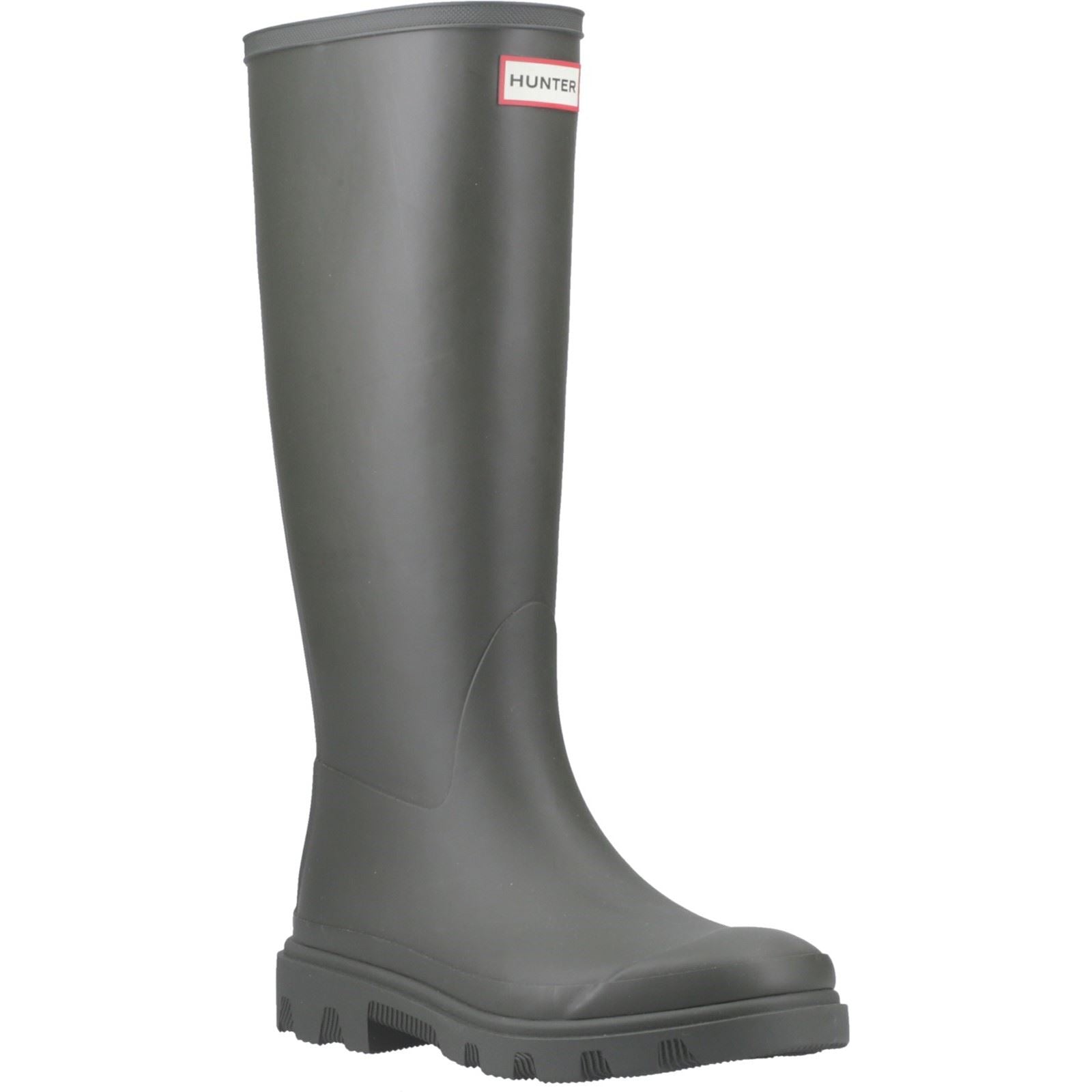 Hunter Downpour Tall Boot Herren Gummistiefel In Dunkeloliv