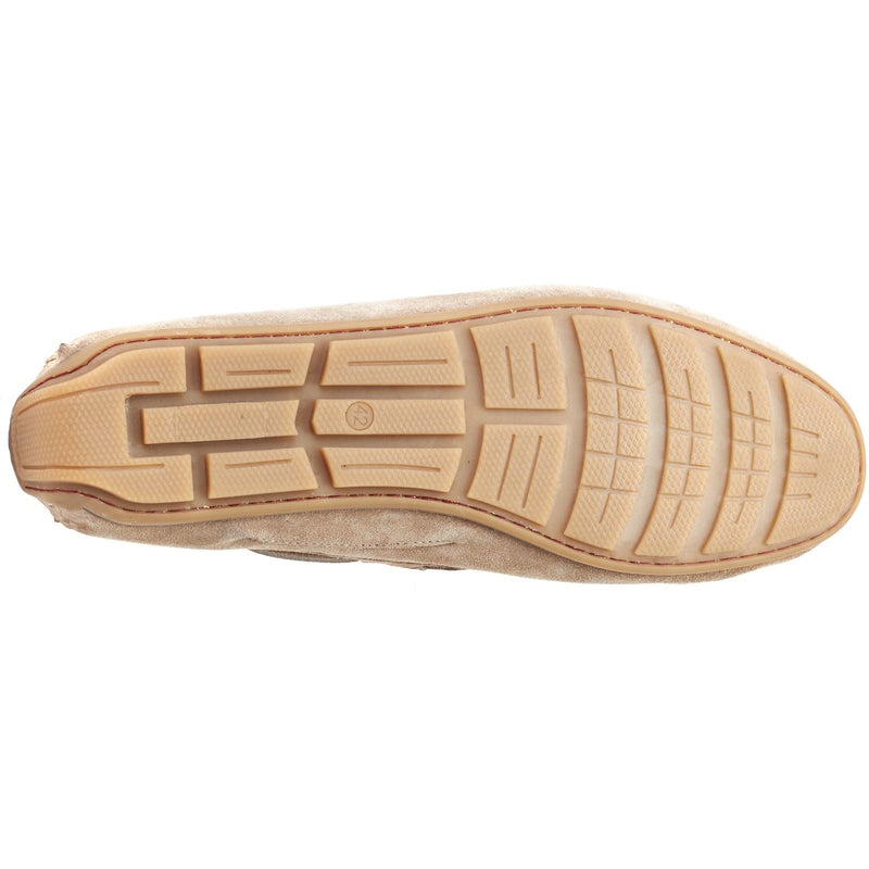 Base London Brooks Leder Herren Sand Loafers