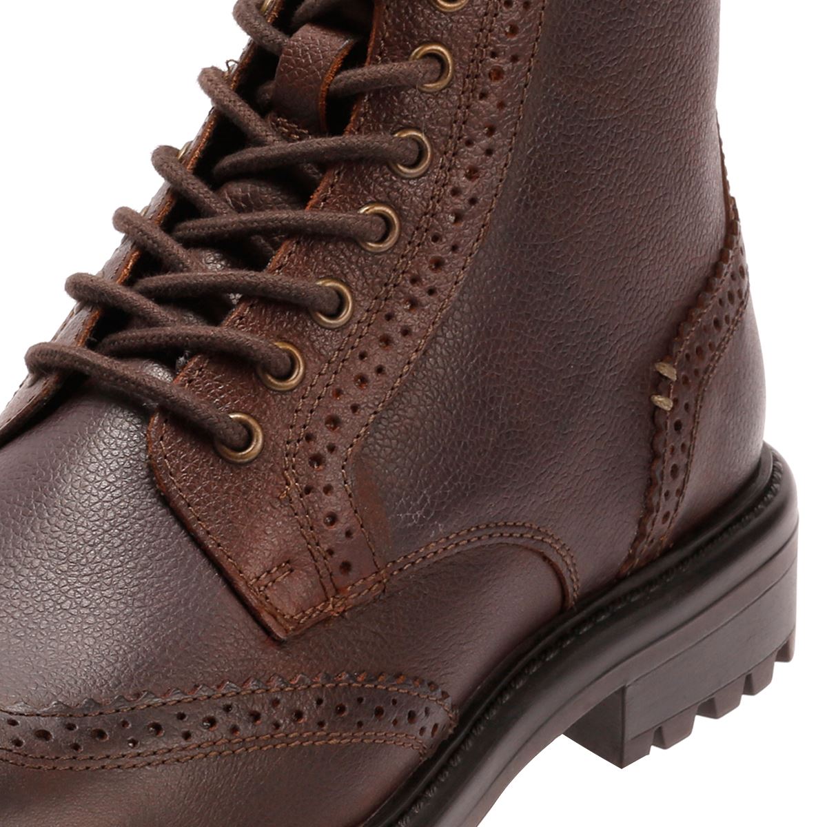 Osprey London The Professor Leder Herren Braune Stiefel