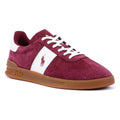 Ralph Lauren Heritage Area Wildleder Herrensneaker In Beige
