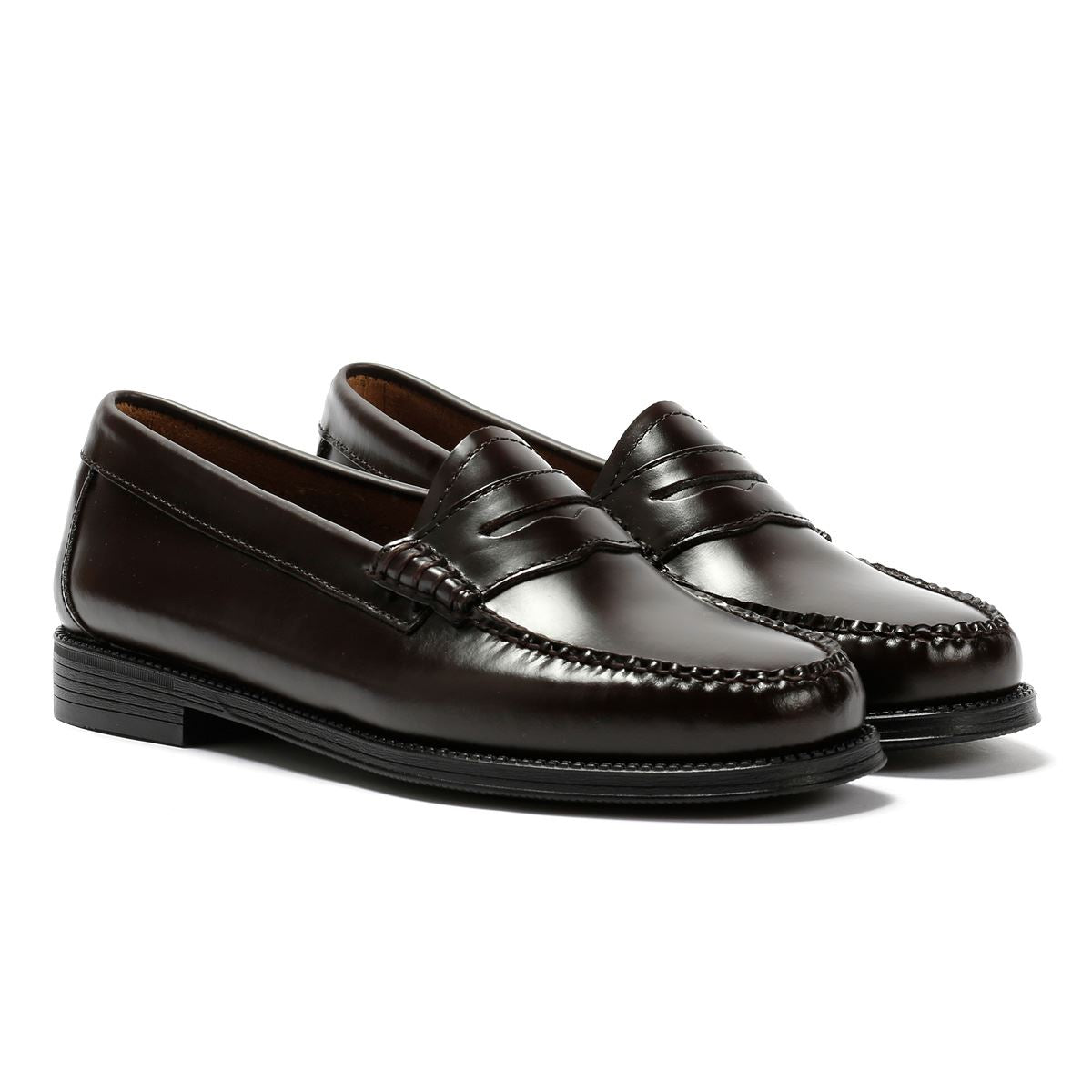 G. H. Bass Weejun II Leder Damen Braune Slipper