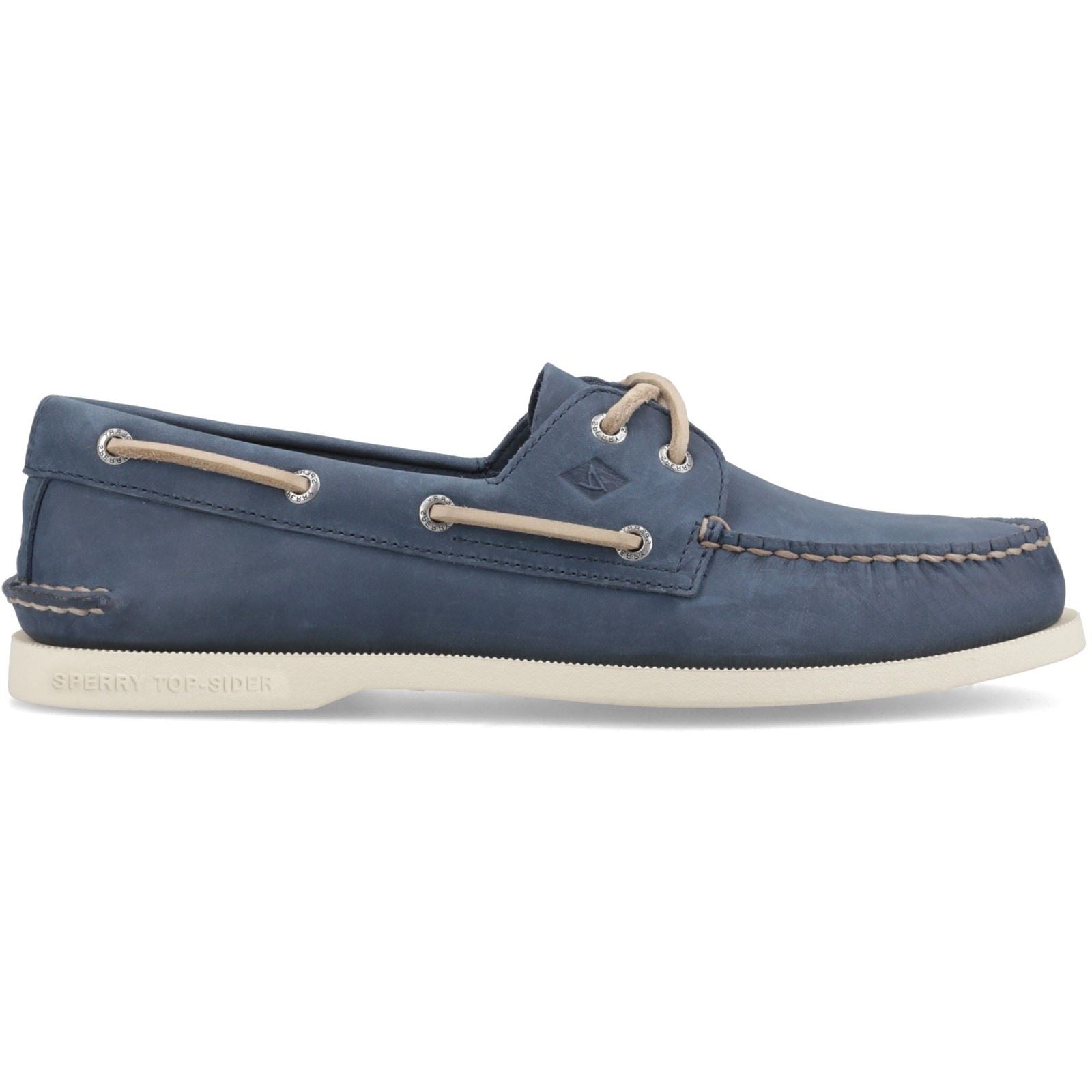 Sperry Authentic 2 Eye Boat Leder Herren Marine Bootschuhe