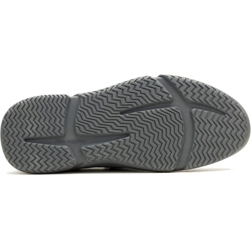 Hush Puppies Baylor Herrenschwarze Lederslipper