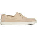 Dune Blaizerss Herren Bootsschuhe Aus Stoff In Creme