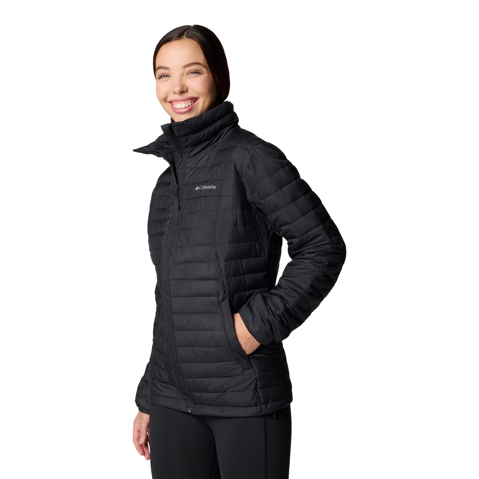 Columbia Silver Falls II Full Zip Jacket Damen Schwarze Daunenjacken