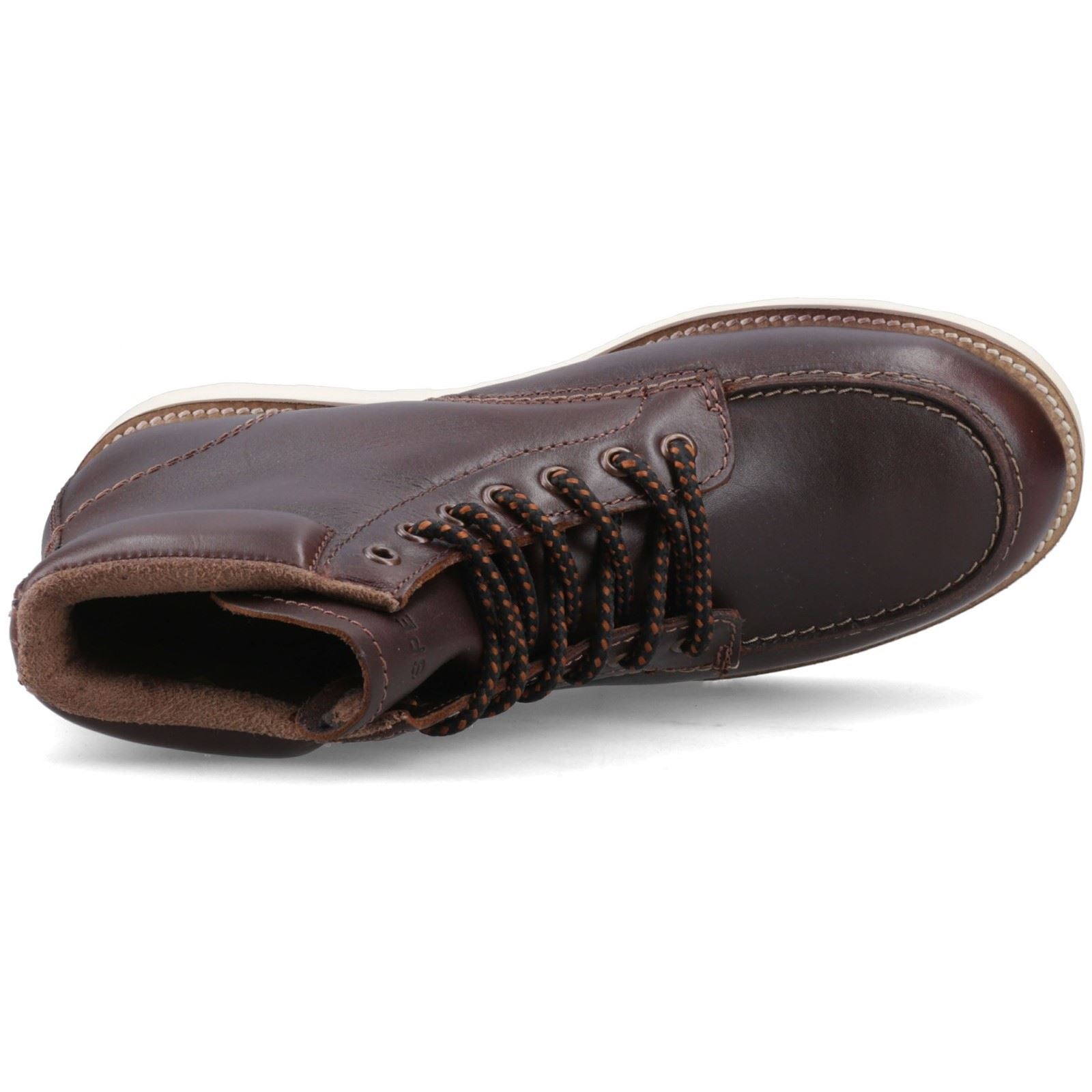 Sperry Boston Leder Herren Schokoladen Ankle Boots