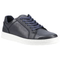 Hush Puppies Madden Herren Sneaker Aus Leder In Marineblau