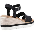 TOMS Darya Synthetik Damen Schwarz Sandalen