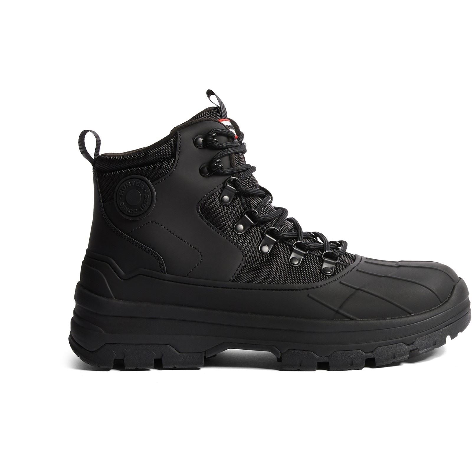 Hunter Explorer Duck Gummistiefel Für Herren In Schwarz