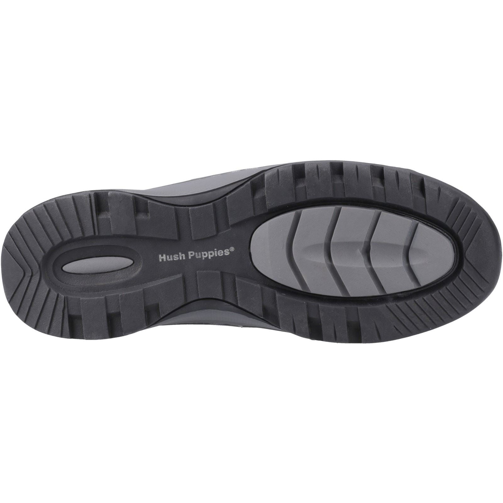 Hush Puppies Casper Herren Mokassins Aus Grauem Nubukleder