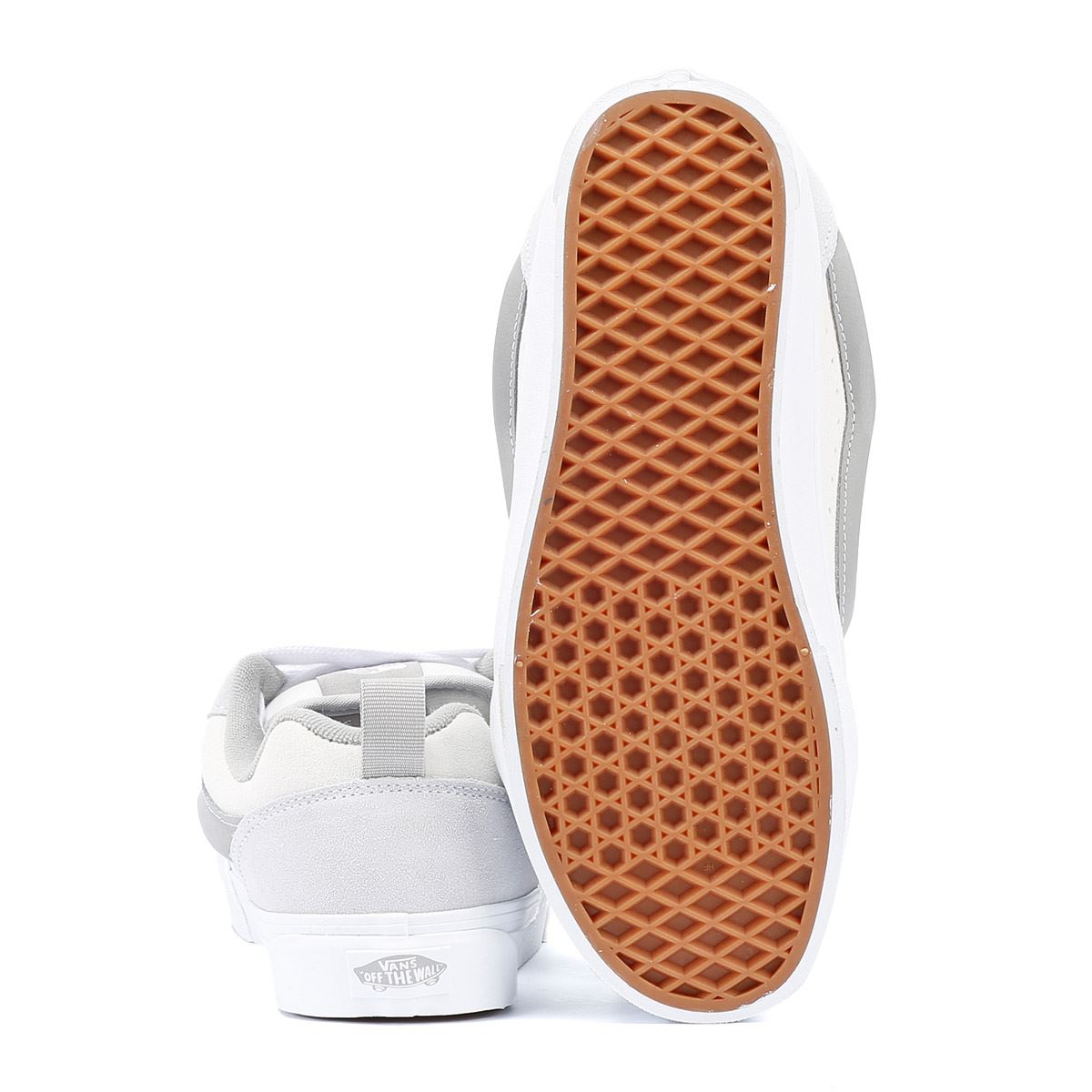 Vans Knu School Tri-Tone Graue Wildleder-Sneakers