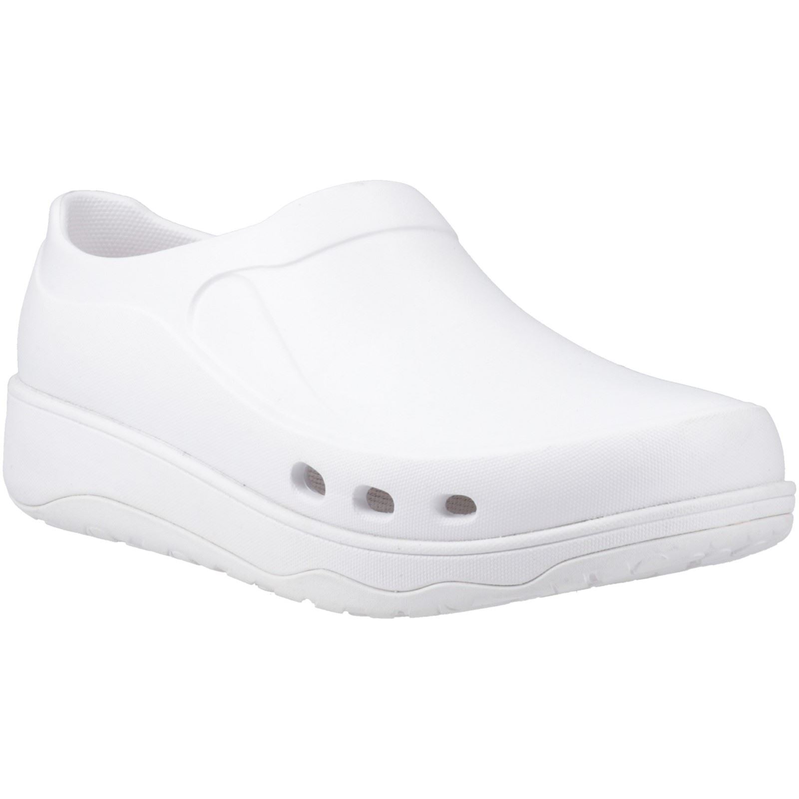 Fitflop Work High-Performance Professional Eva Damen Urban Weiße Clogs