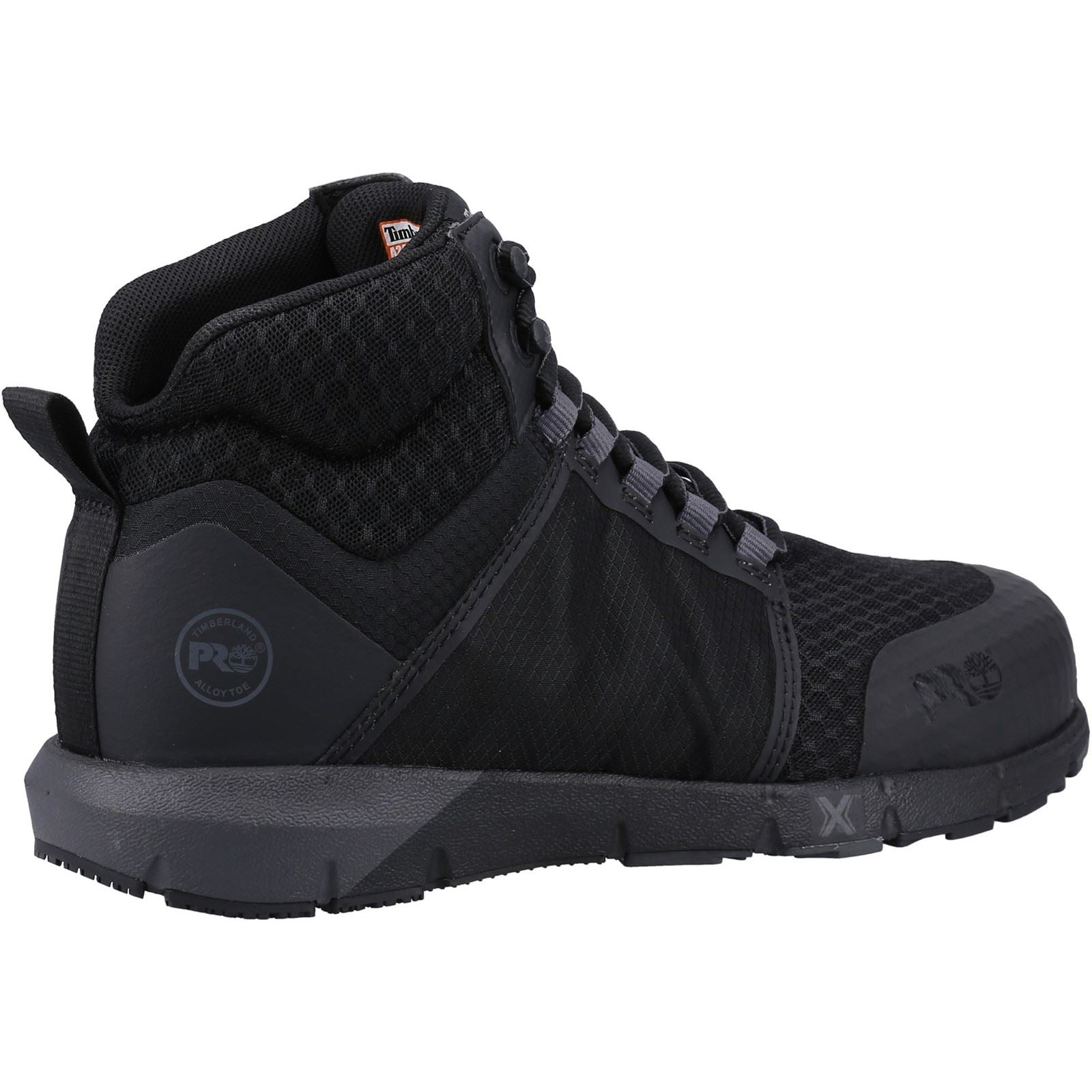 Timberland Pro Radius Textile Schwarze Farbe Sicherheitsstiefel