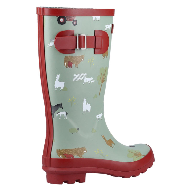 Cotswold Farmyard Junior Gummifarm Wellington Stiefel