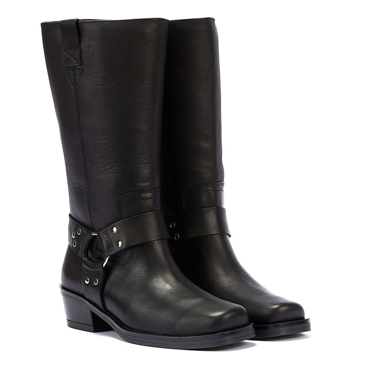 Bronx Auslöser Hohe Schwarze Stiefel Für Damen