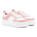 Hugo Lyssa Tennis Leder Damen Weiße Turnschuhe