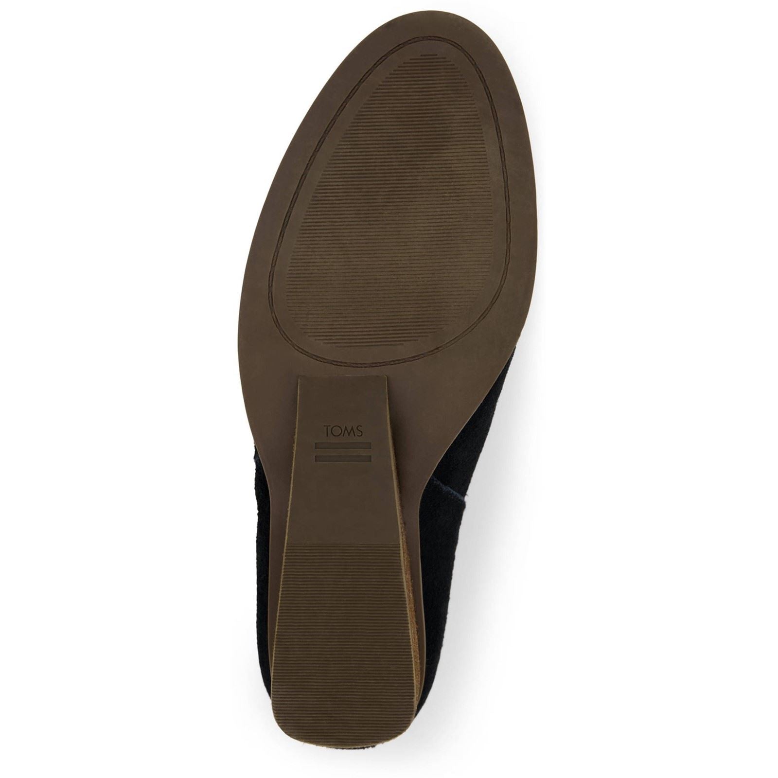 TOMS Goldie Textile Damen Schwarze Absatzstiefeletten
