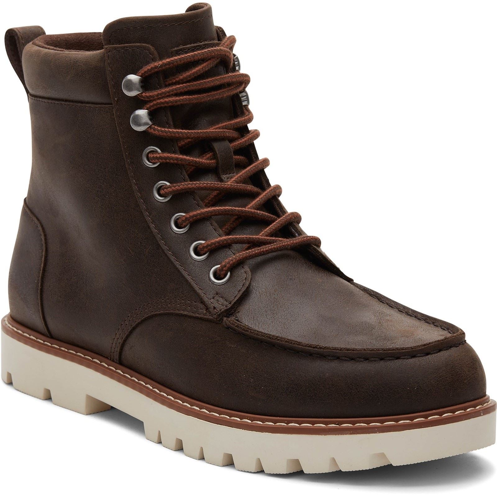 TOMS Palomar Leder Herren Dunkelbraune Stiefel
